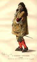 Le Bourgeois Gentilhomme (dessin pour le costume de M. Jourdain)